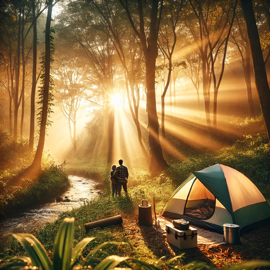 Camping Under the Stars with the Garbox Portable Coffee Bar