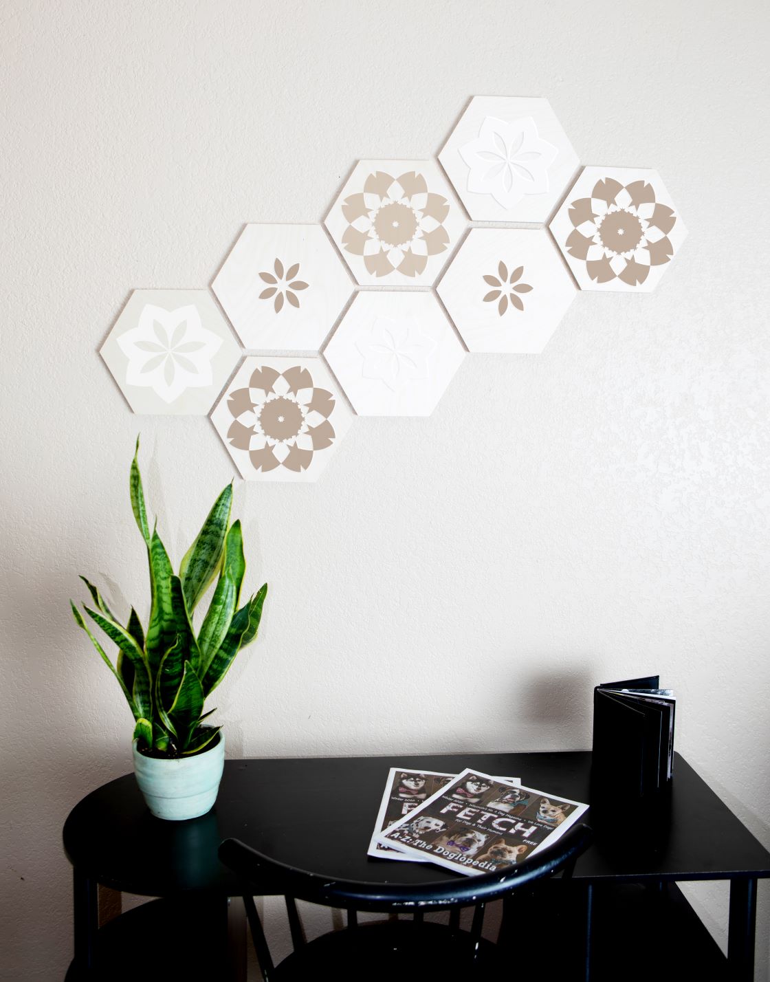 Natural Birch Hexagon DIY Kit